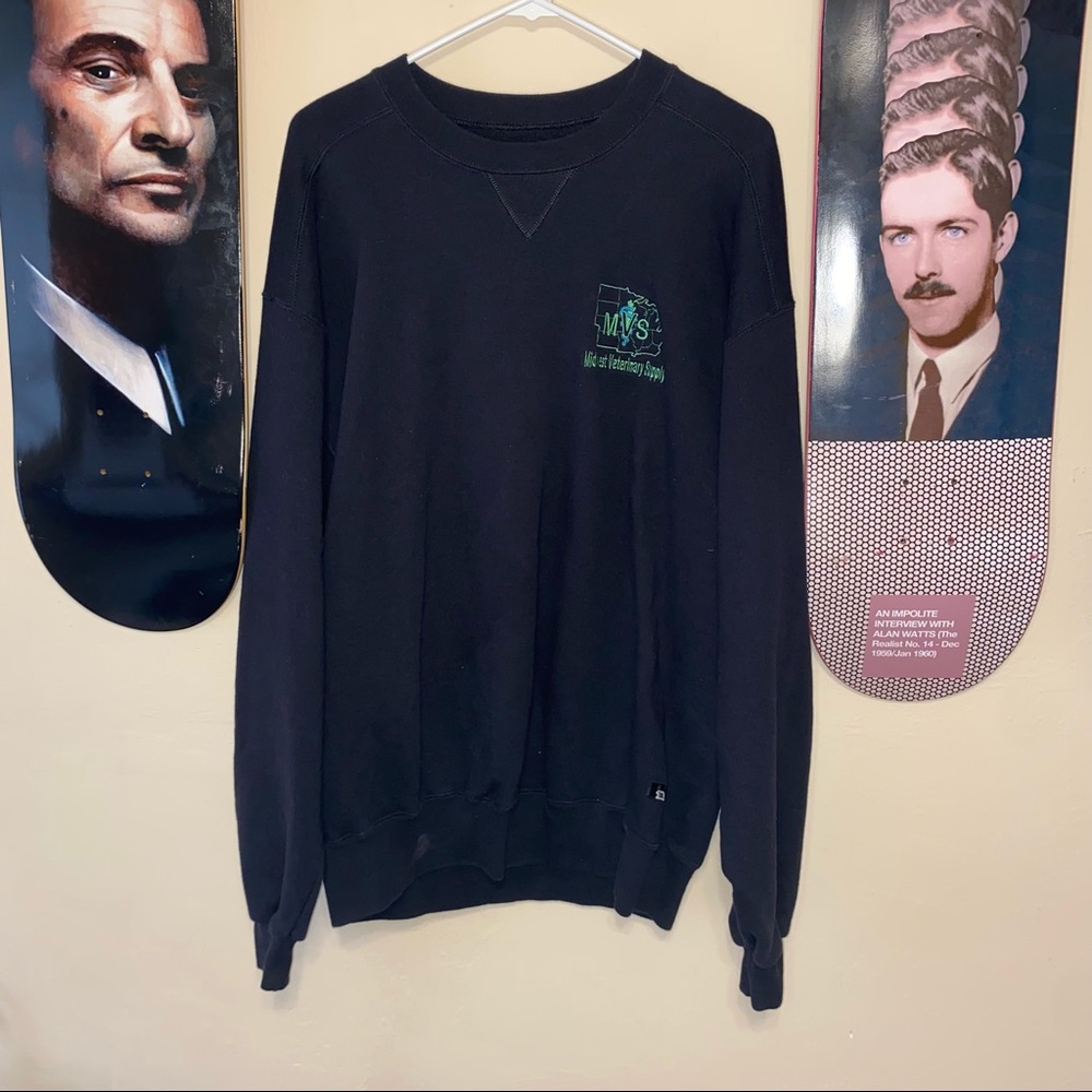 Vintage Russell Athletic “Pfizer” Sweatshirt